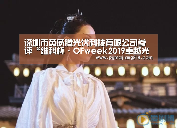 深圳市英威腾光伏科技有限公司参评“维科杯·OFweek2019卓越光伏逆变器供应商”|PG麻将登录入口(图3) PG麻将登录入口